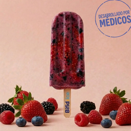 Paleta de Frutos Rojos Vegana