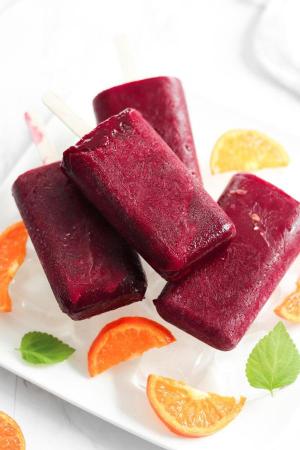 Paleta de Frutos Rojos Vegana vista 2