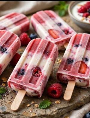 Paleta de Frutos Rojos Vegana vista 3